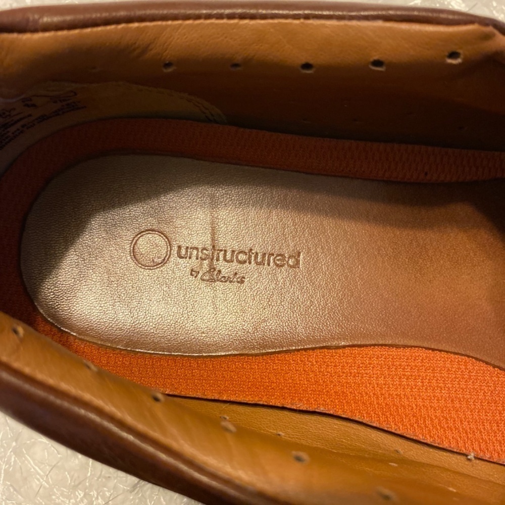 Men’s size 10.5 Clark’s leather loafers - Picture 6 of 6